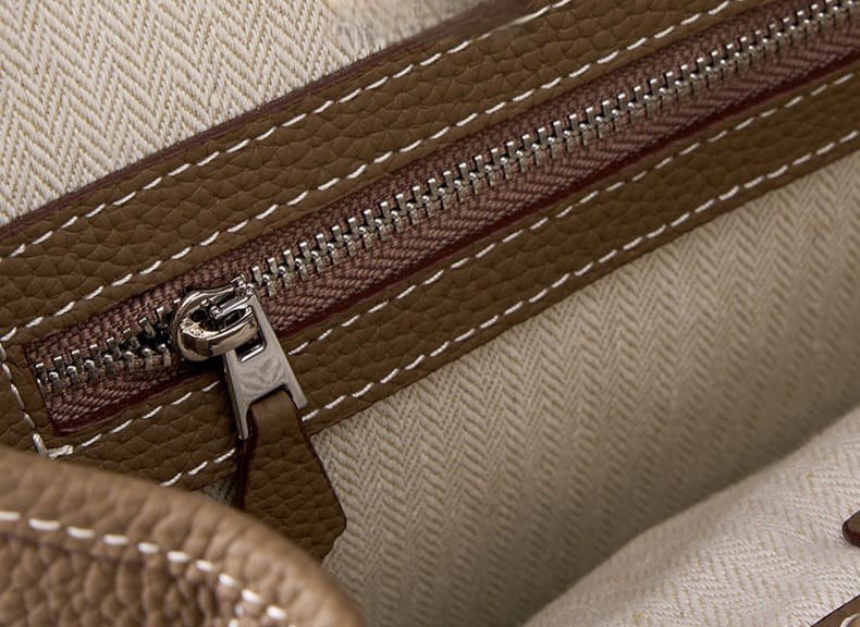 Sac Cabas en Cuir Véritable – Style Rétro Européen