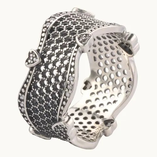 Bague Dentelle d'Amour en Argent 925