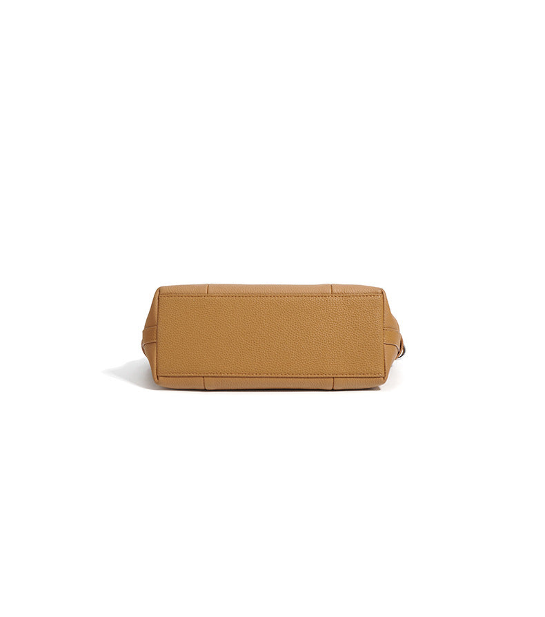 Sac à Main en Cuir Véritable – Style Urbain Simple et Élégant