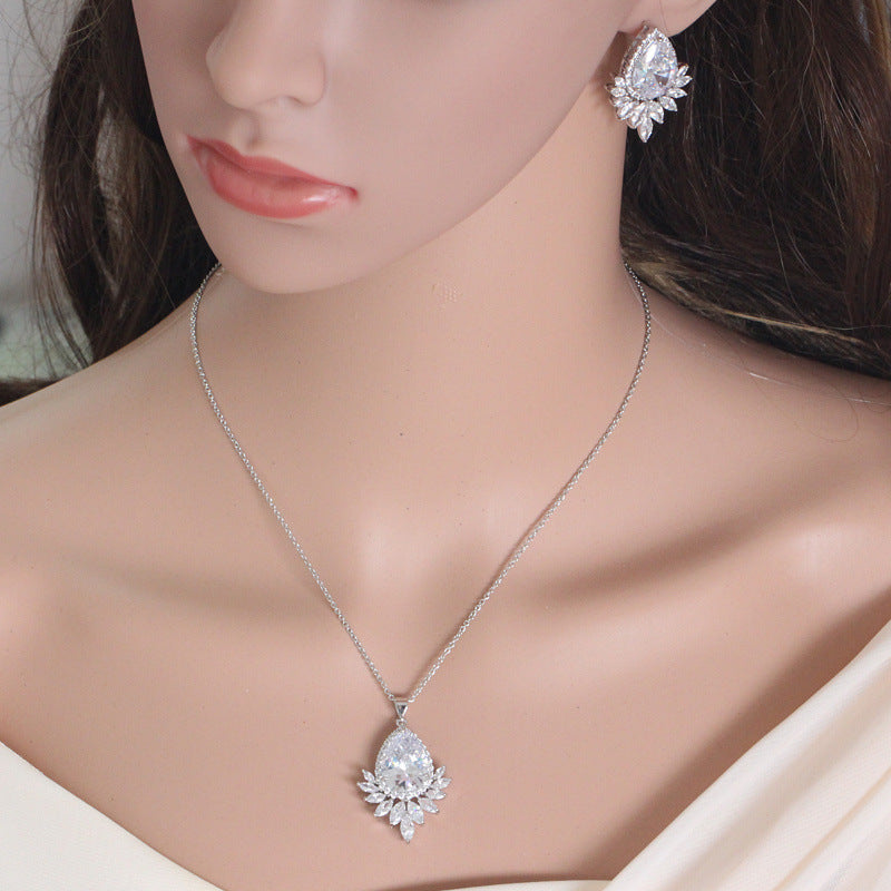 Parure Luxueuse Goutte d’Eau