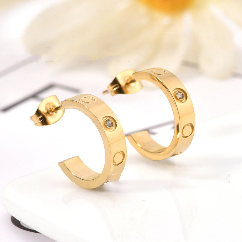 Boucles d'oreilles créoles , Modèle classique et intemporel