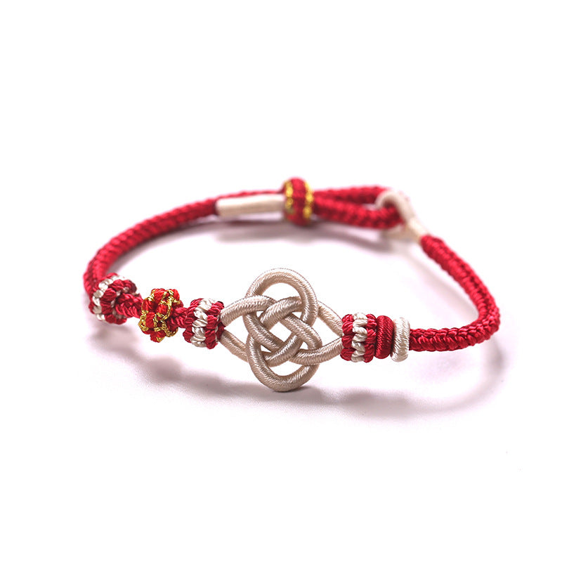 Bracelet Tressé à la Corde – Tissé à la Main