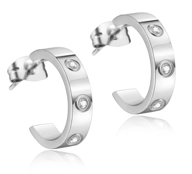 Boucles d'oreilles créoles , Modèle classique et intemporel