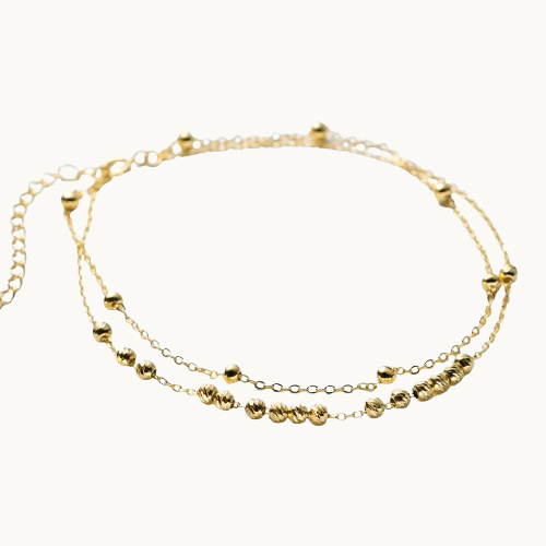 Chaîne de Cheville en Argent 925 – Design Tendance & Minimaliste