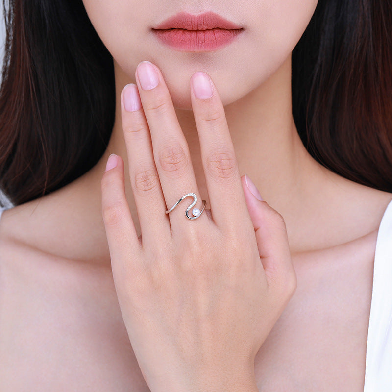 Bague Créative en Argent