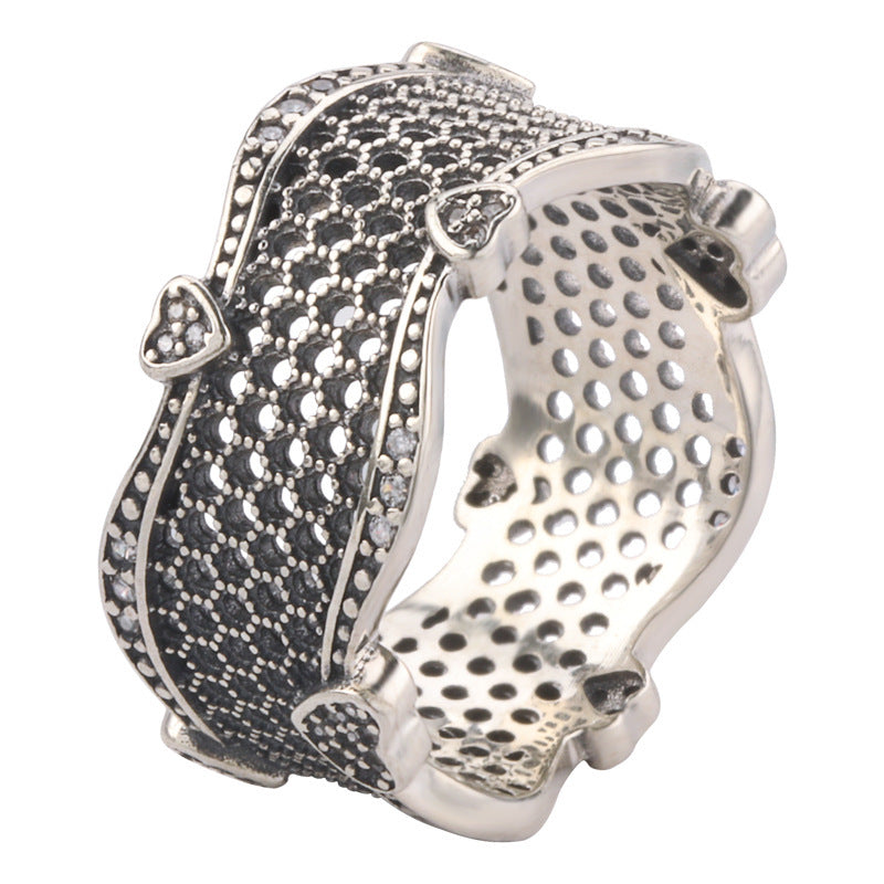Bague Dentelle d'Amour en Argent 925
