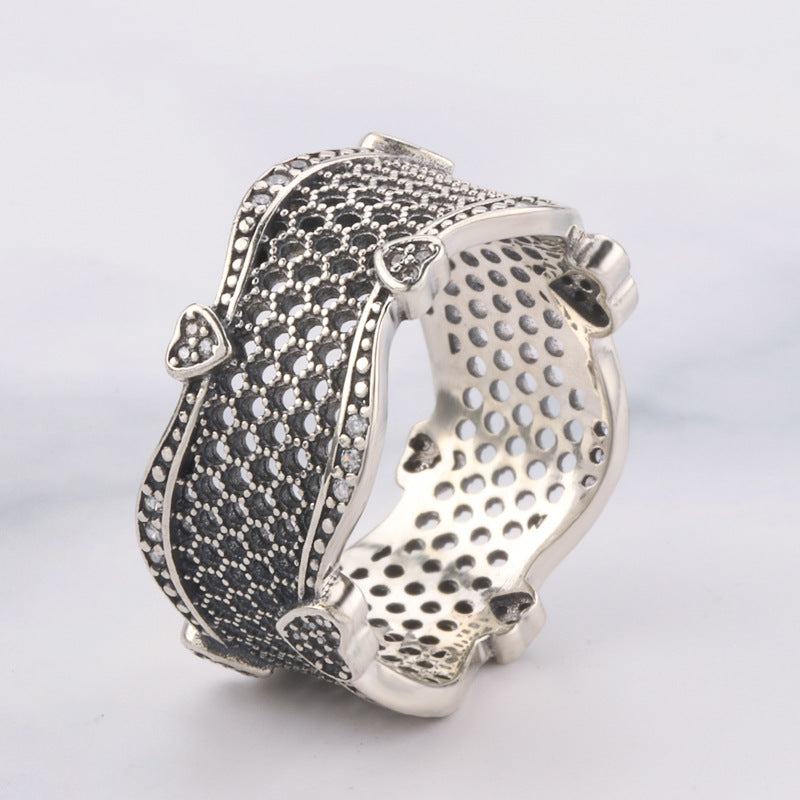 Bague Dentelle d'Amour en Argent 925