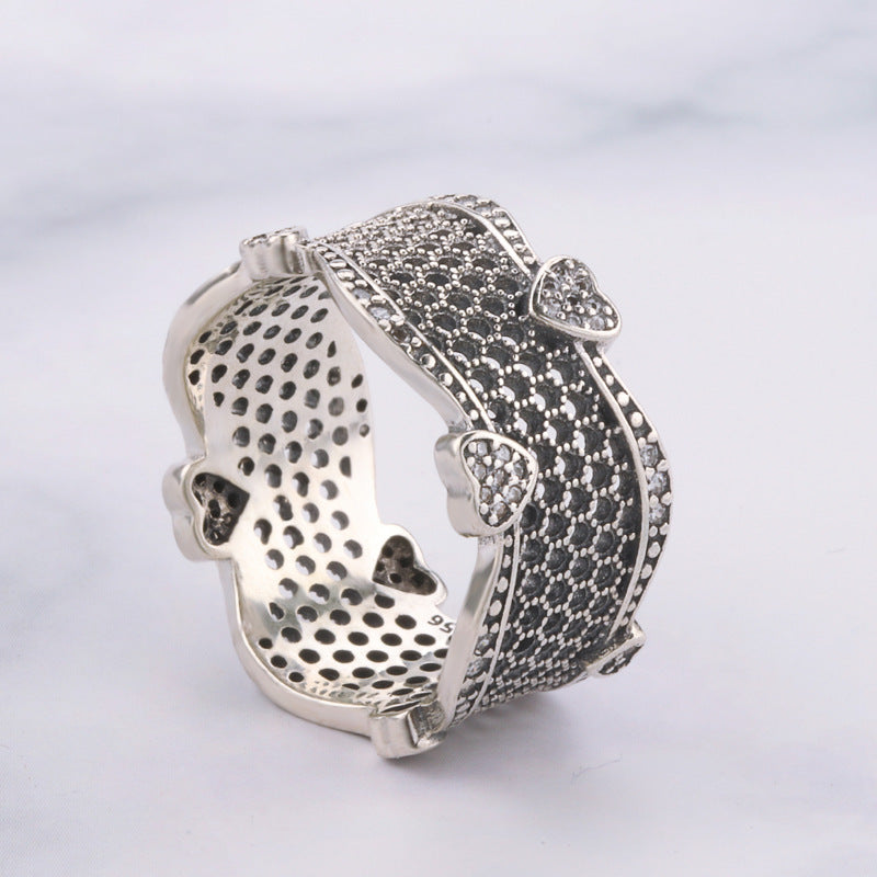 Bague Dentelle d'Amour en Argent 925