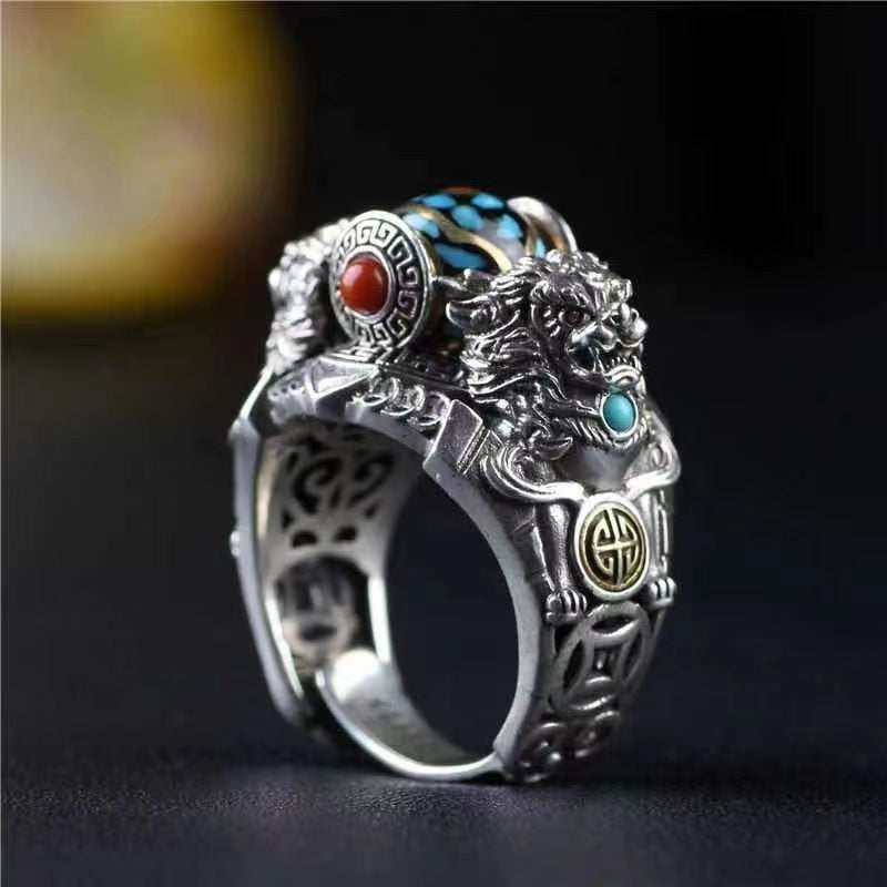 Bague Artisanale Style Chinois et Ethnique