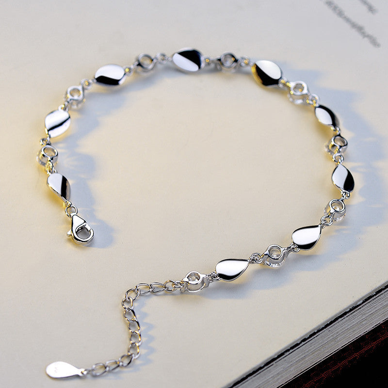 Bracelet en Argent Sterling 925 Serti de Zircons AAA+