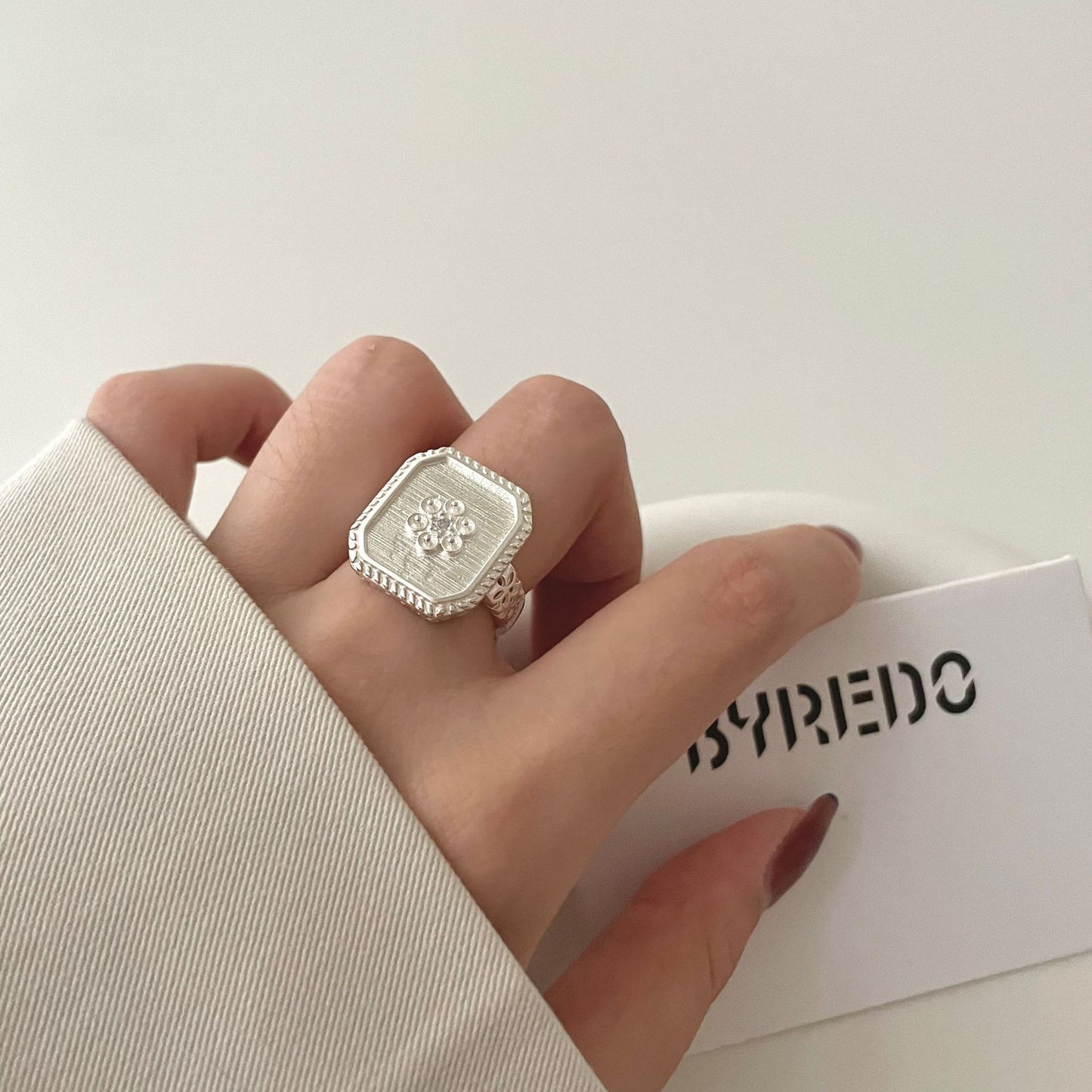 Bague en Argent 925 –  Élégant et Tendance