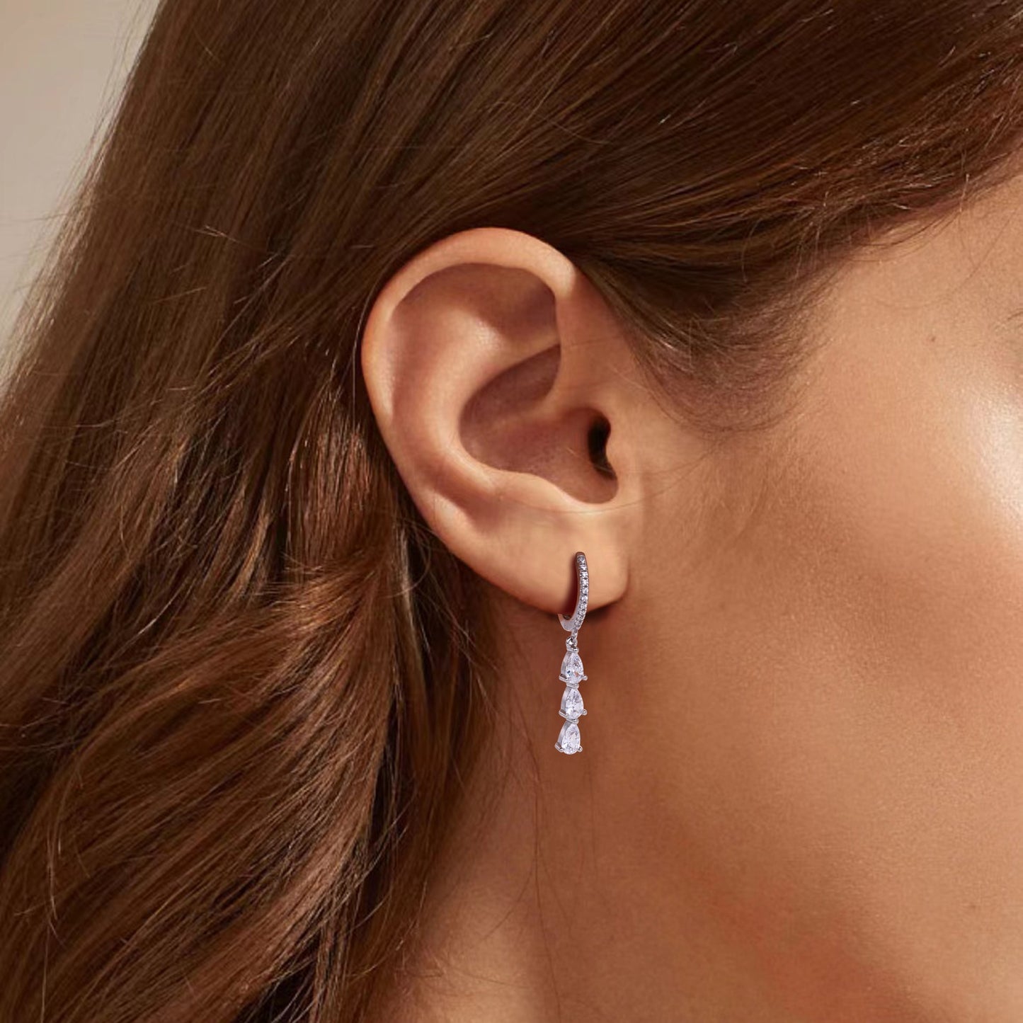 Boucles d'oreilles goutte élégantes