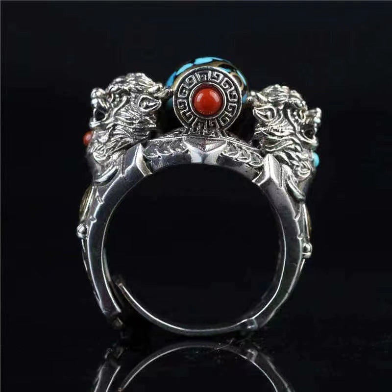 Bague Artisanale Style Chinois et Ethnique