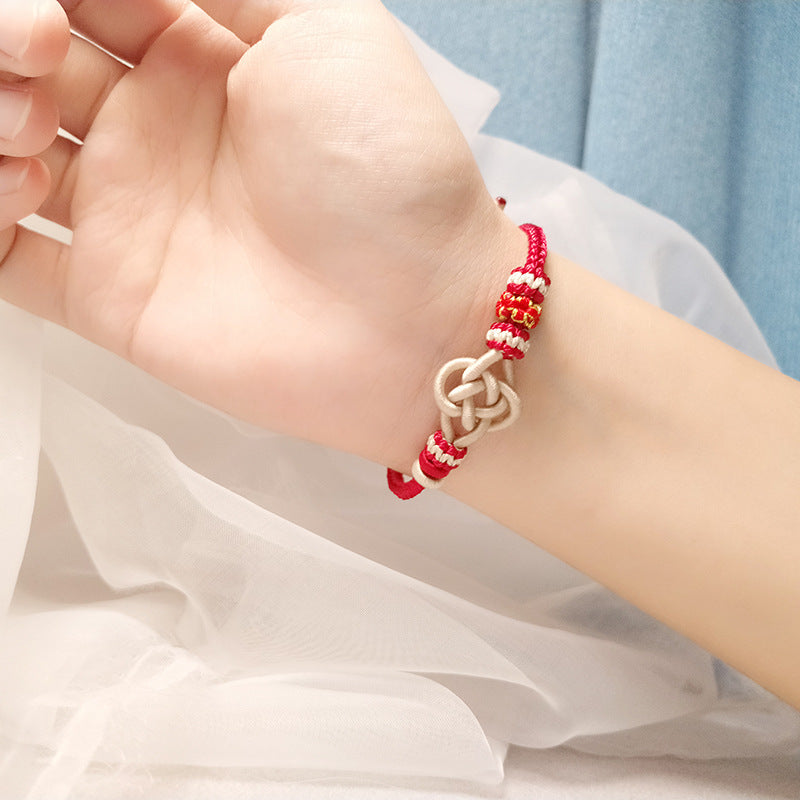 Bracelet Tressé à la Corde – Tissé à la Main