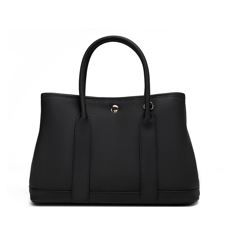 Sac Cabas en Cuir Véritable – Style Rétro Européen