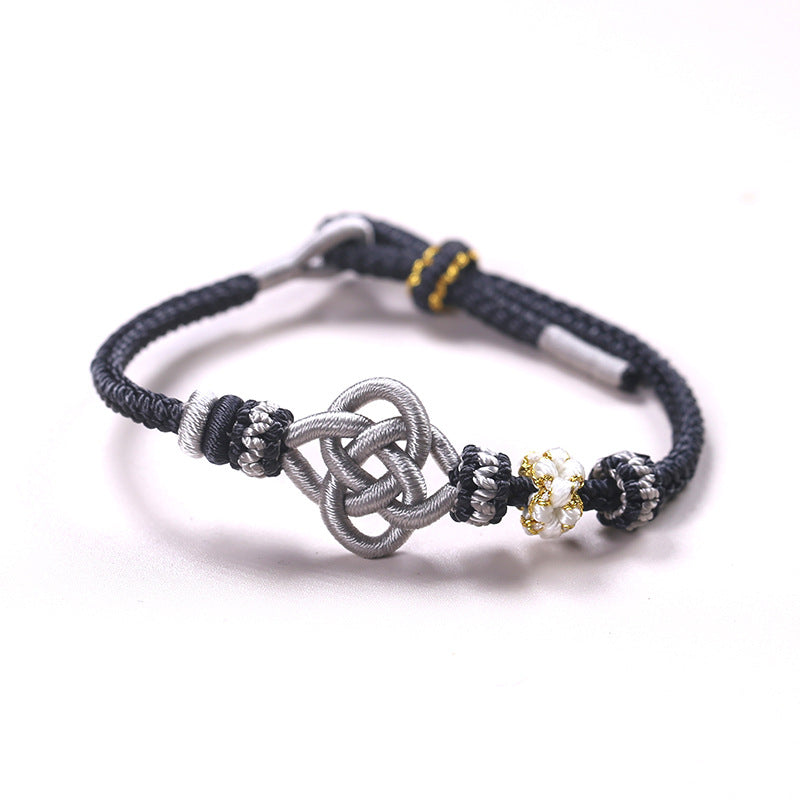 Bracelet Tressé à la Corde – Tissé à la Main