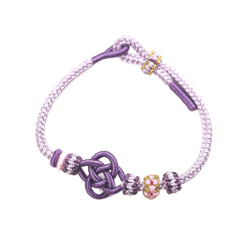 Bracelet Tressé à la Corde – Tissé à la Main