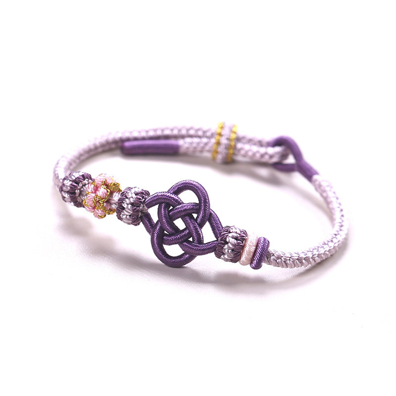 Bracelet Tressé à la Corde – Tissé à la Main