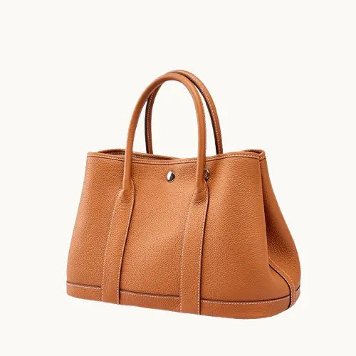 Sac Cabas en Cuir Véritable – Style Rétro Européen