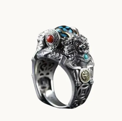 Bague Artisanale Style Chinois et Ethnique