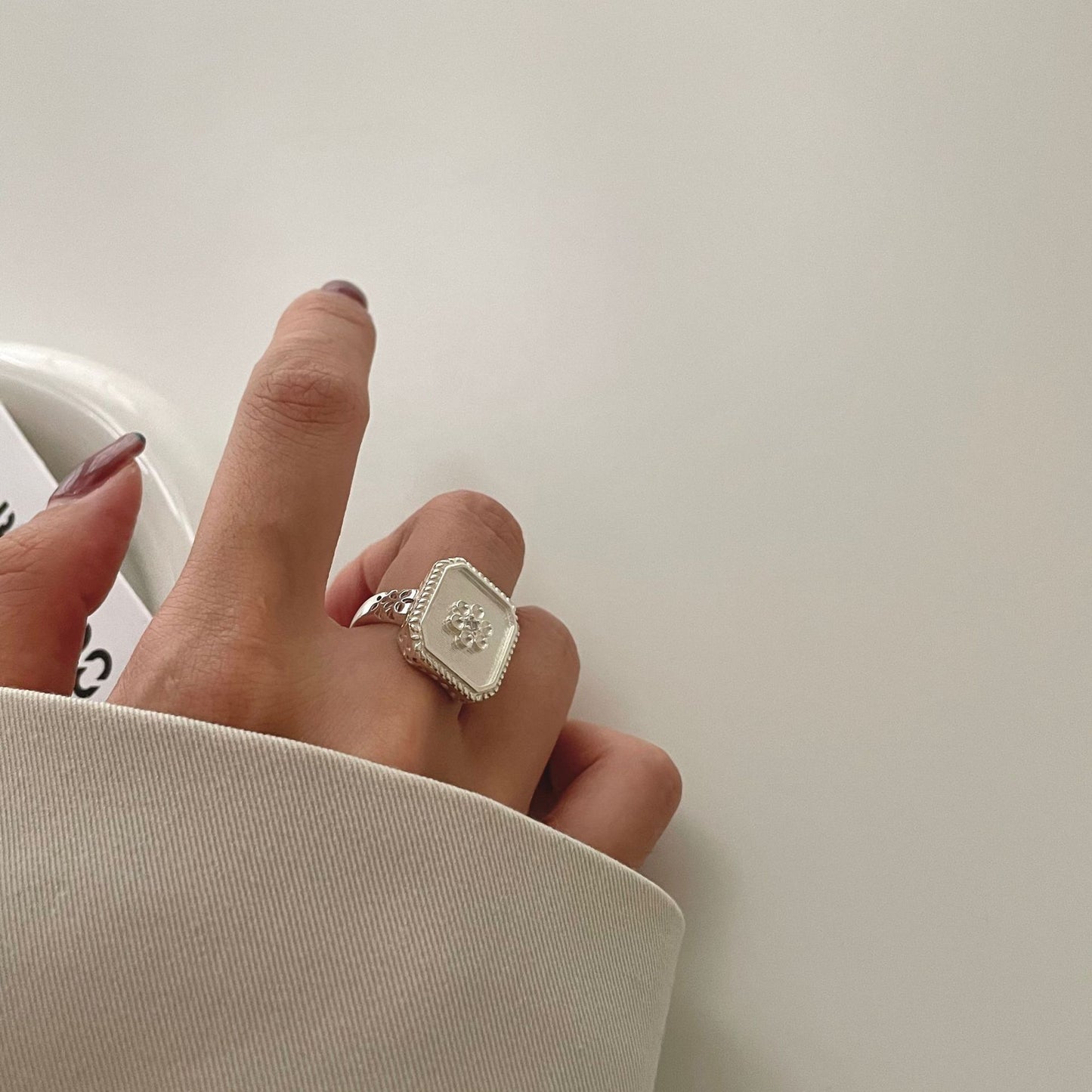 Bague en Argent 925 –  Élégant et Tendance