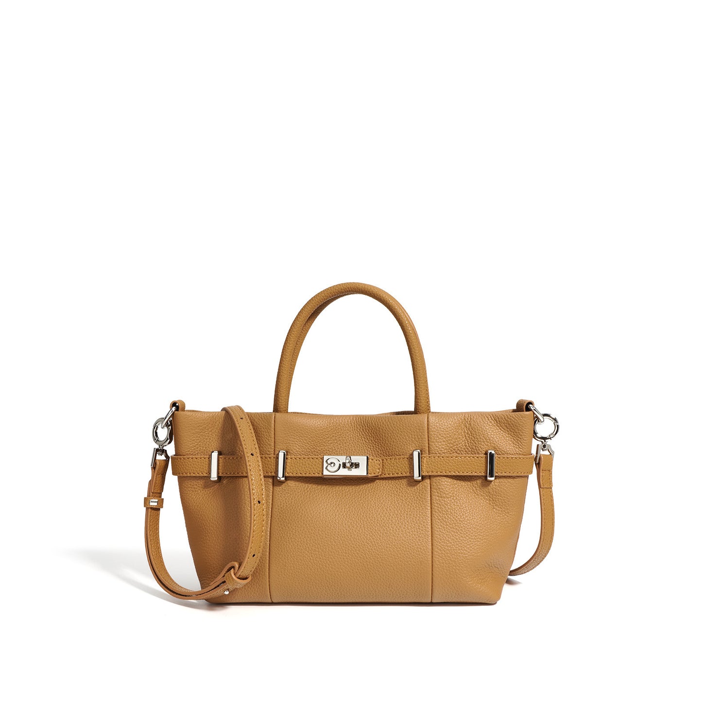 Sac à Main en Cuir Véritable – Style Urbain Simple et Élégant