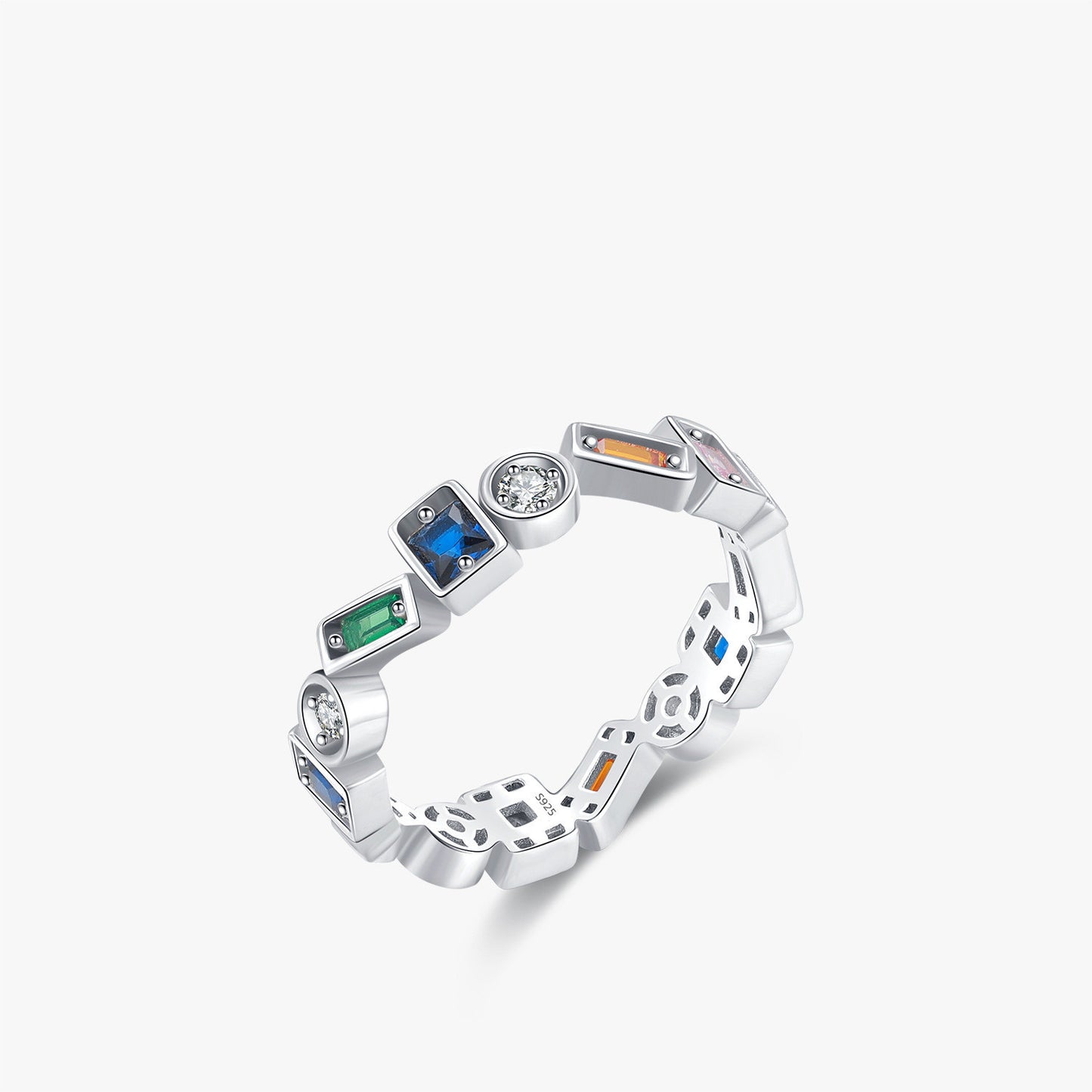 Bague Rétro Arc-en-Ciel