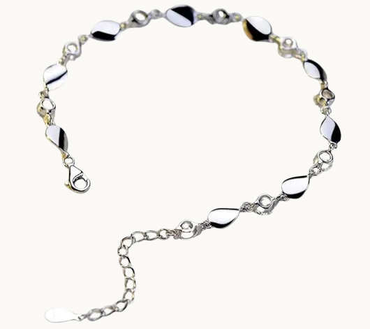 Bracelet en Argent Sterling 925 Serti de Zircons AAA+